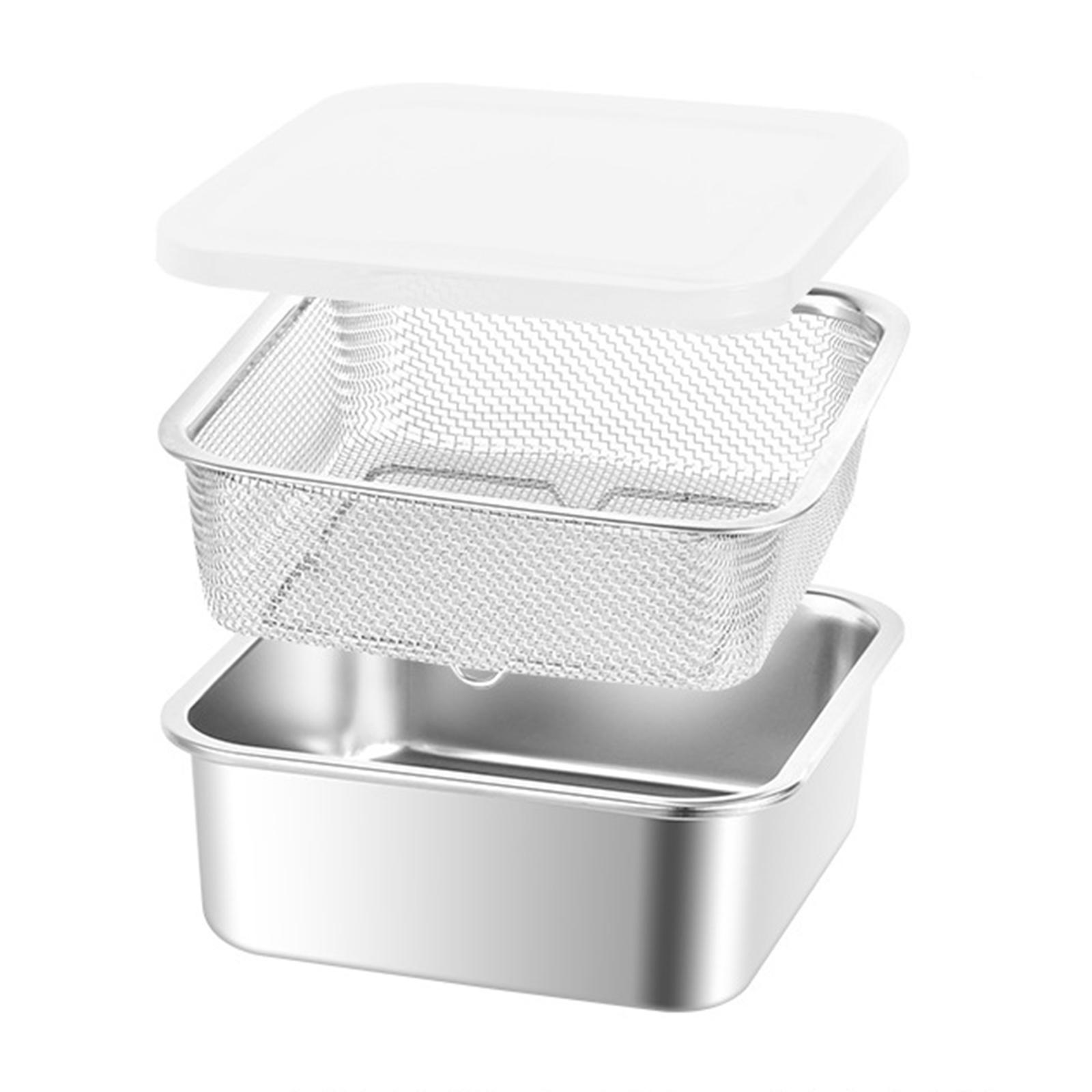 Food Container With Strainer 2000ml