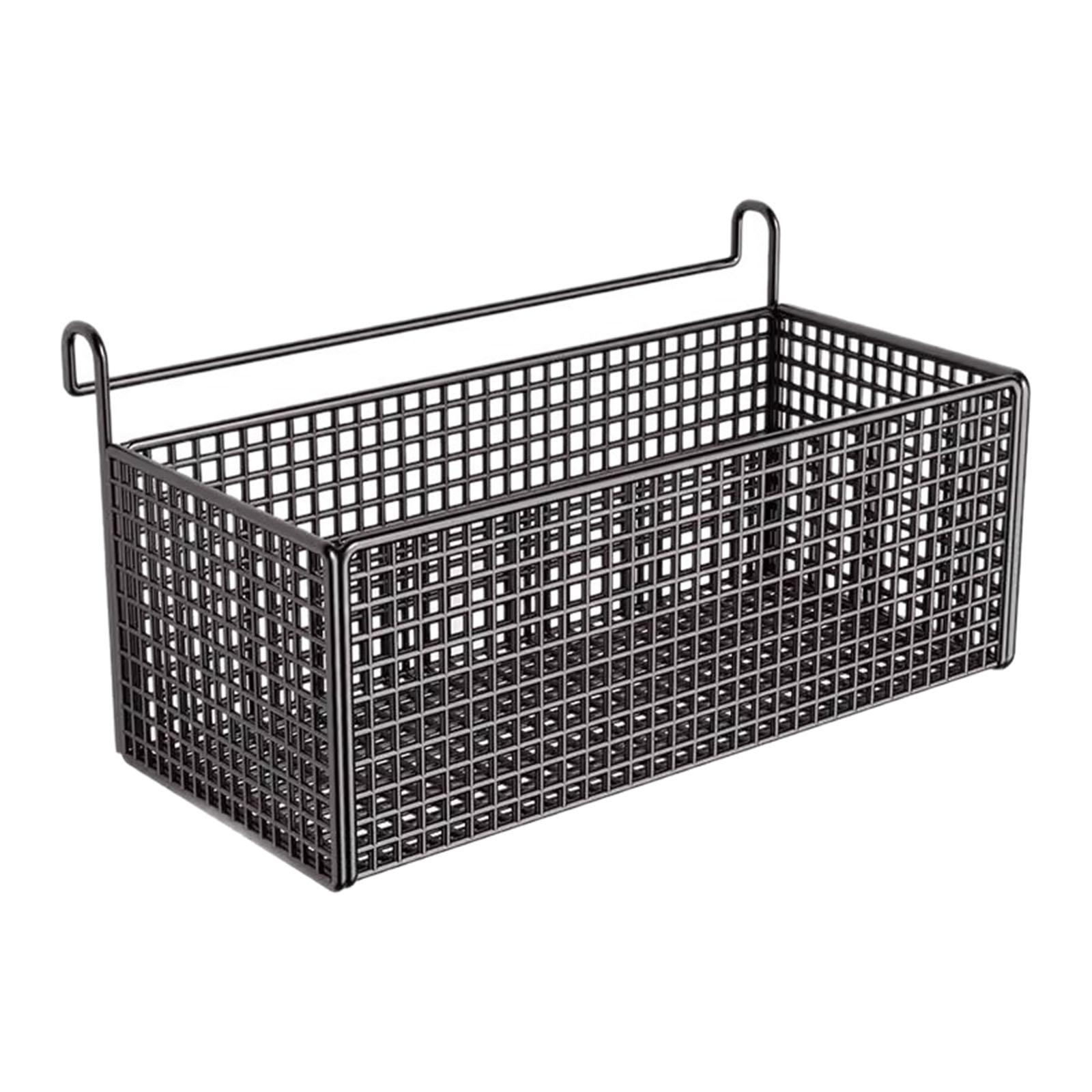 Hanging Storage Basket Black