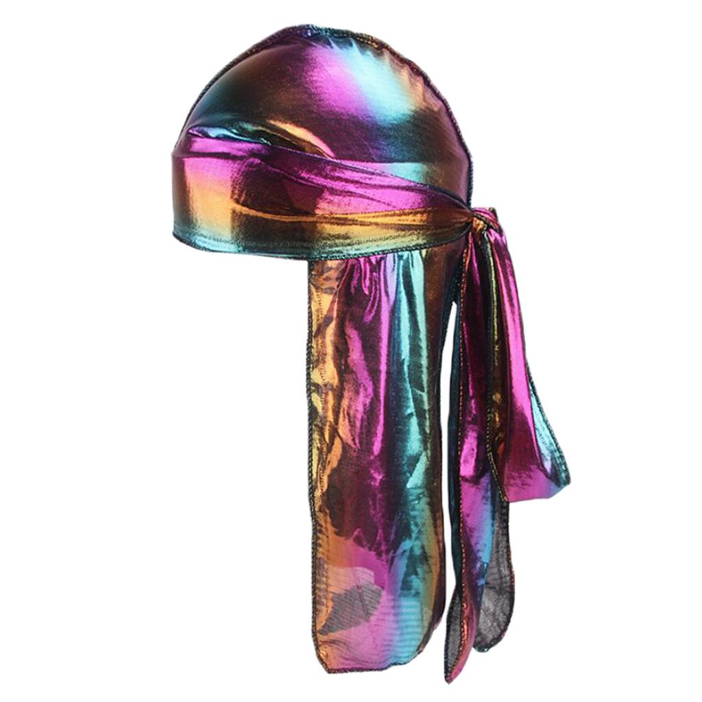 Chemo Scarf Cap Purple