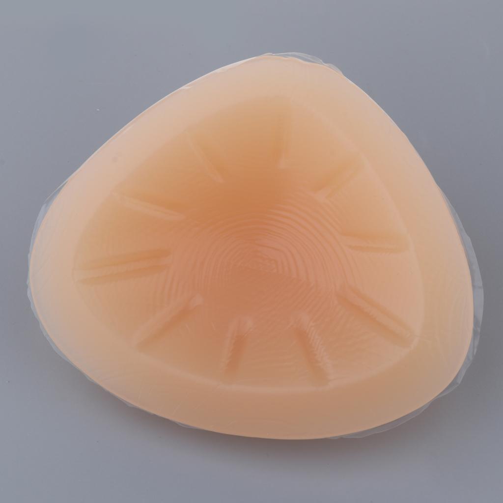 2xSilicone Breast Form Mastectomy Prosthesis Crossdresser Bra Inserts 400g