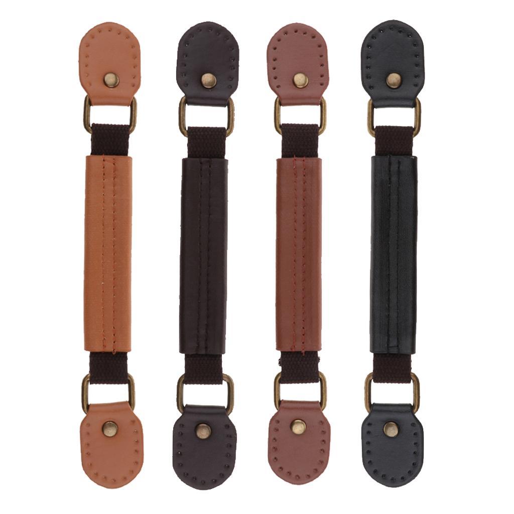 1x Replacement Leather Handle Strap for Handbag Purse Bag Suitcase Door Pull | eBay