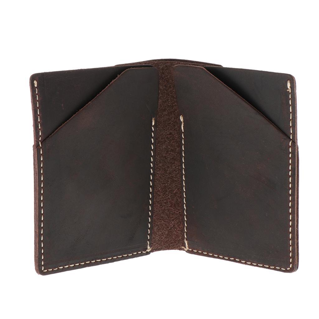 Men Leather Wallet ID Credit Card Holder Bifold Pocket Coin Purse Billfold | eBay
