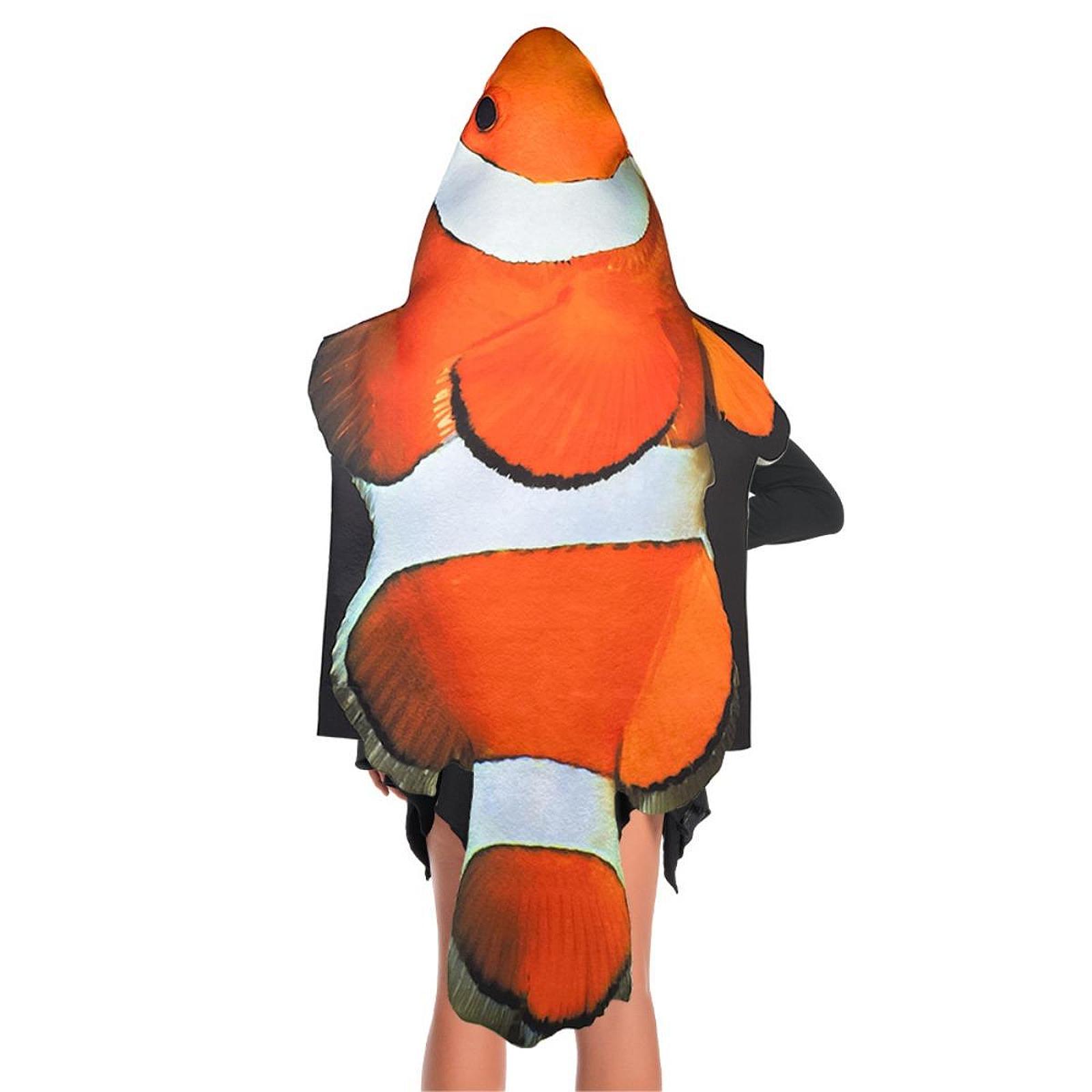 Clownfish Costume Cute Gift Fish Outfit for Themed Party Festival Masquerade