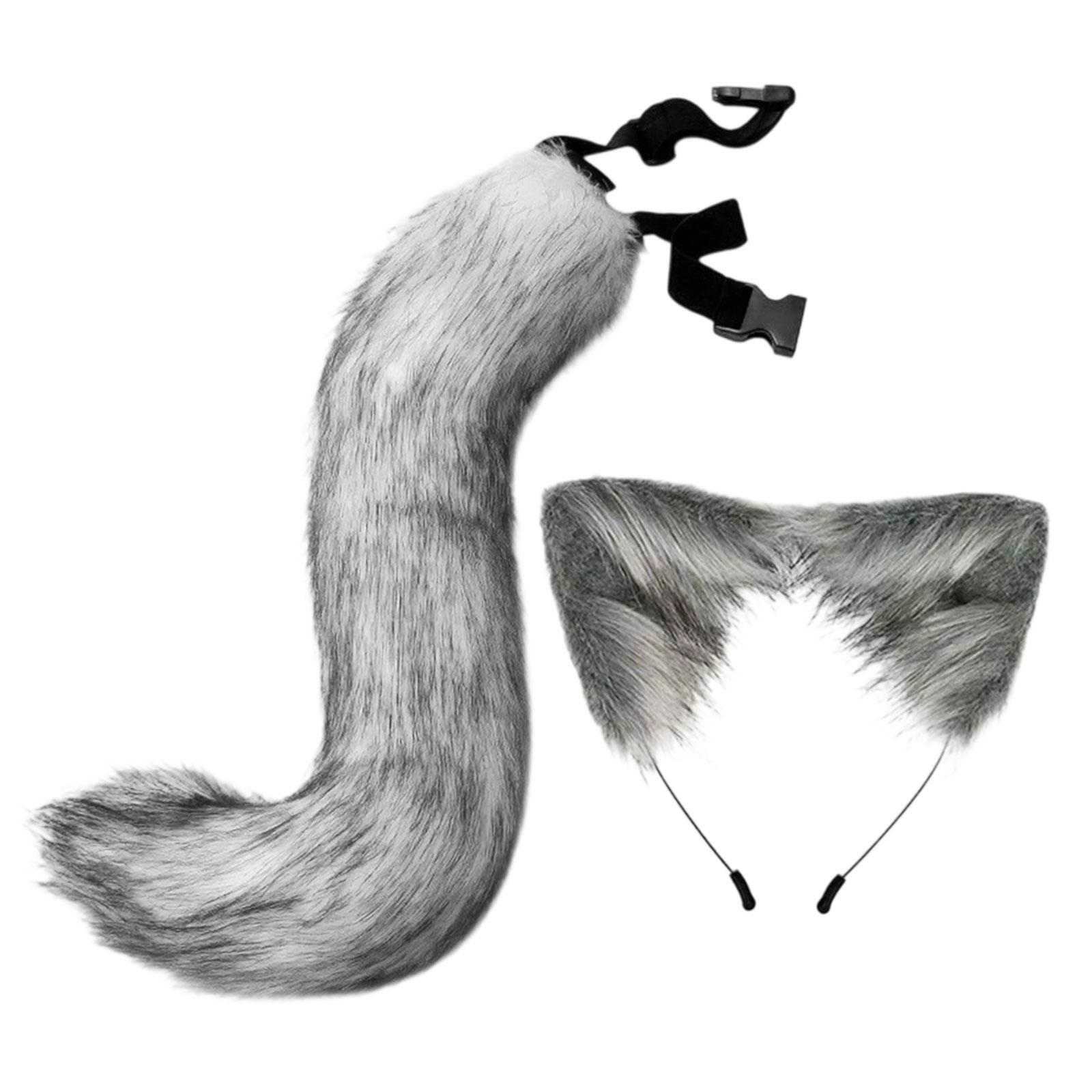 Cat Fox Ears and Tail Set