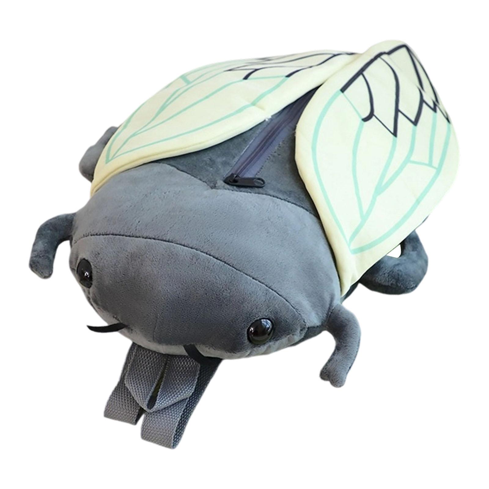 Plush Backpack Black