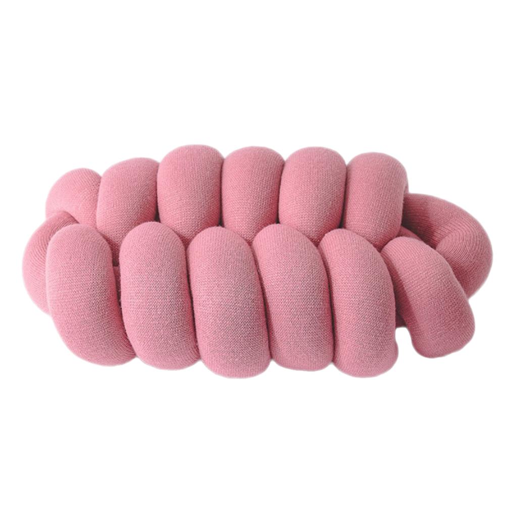 Decorative Knot Pillow Pink