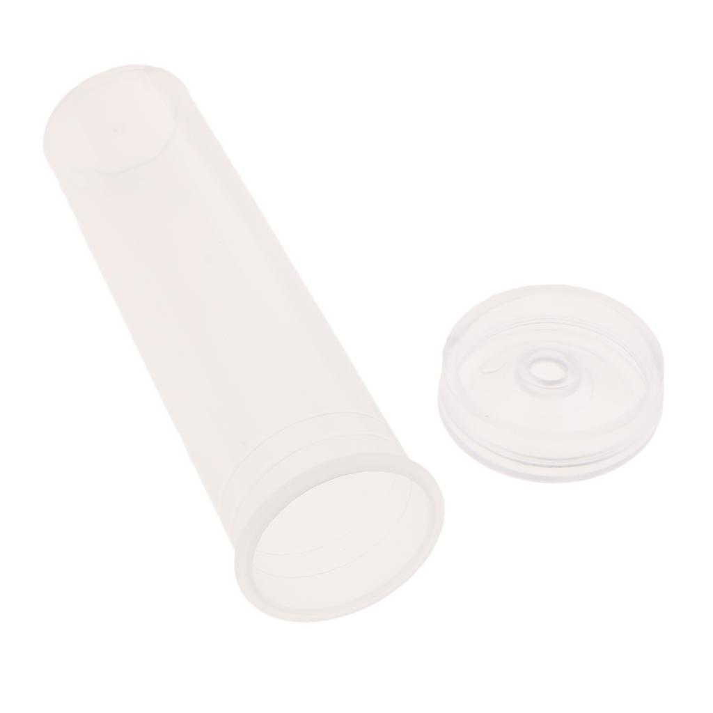 Plastic Flower Water Tubes Floral Tube/Vials  Transparent_10.5x3.5cm