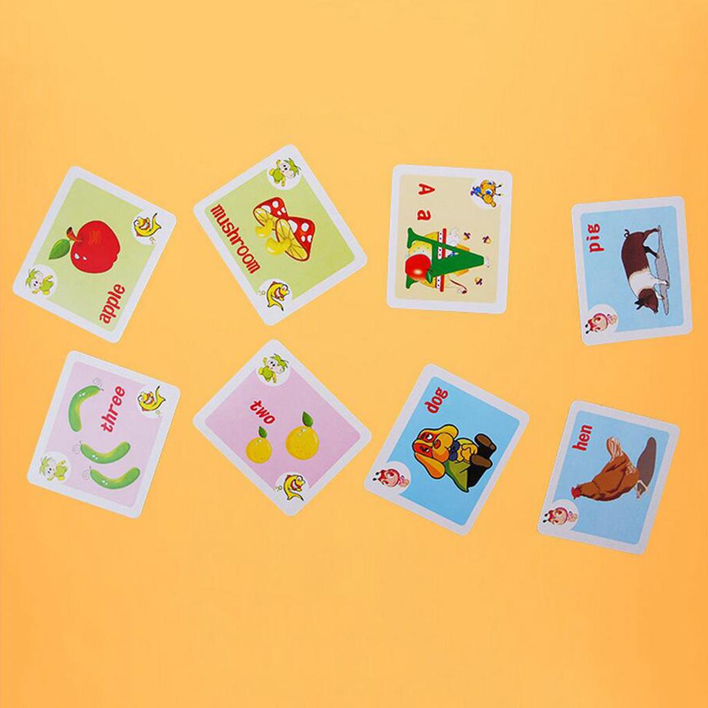27Pcs Two-sided Flash Cards for Kindergarten Toddlers Preschool  Alphabet