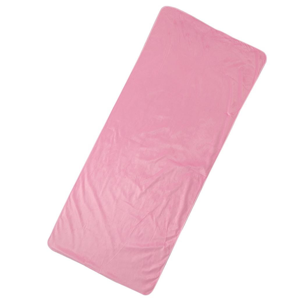 Thick Short Plush Beauty Sheets Cosmetic Salon Sheets without Hole,Pink