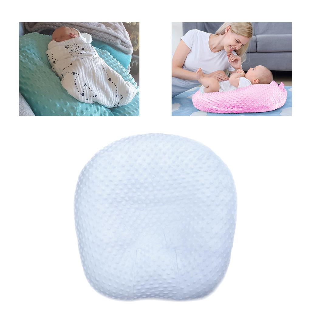 Baby Lounger Cover Removable Soft Fabric Cushion Slipcover White