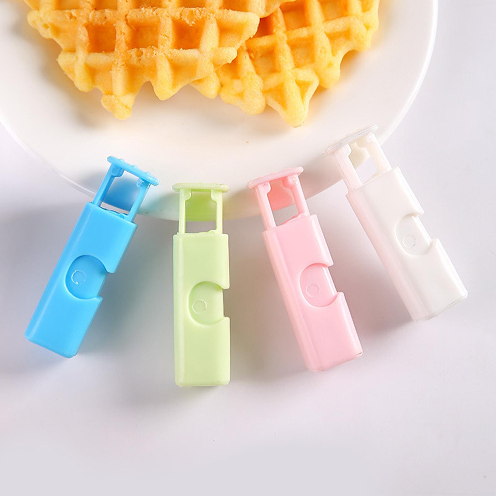 20x Food Sealing Clip Multifunctional Chip Clips for Groceries Bakery Office