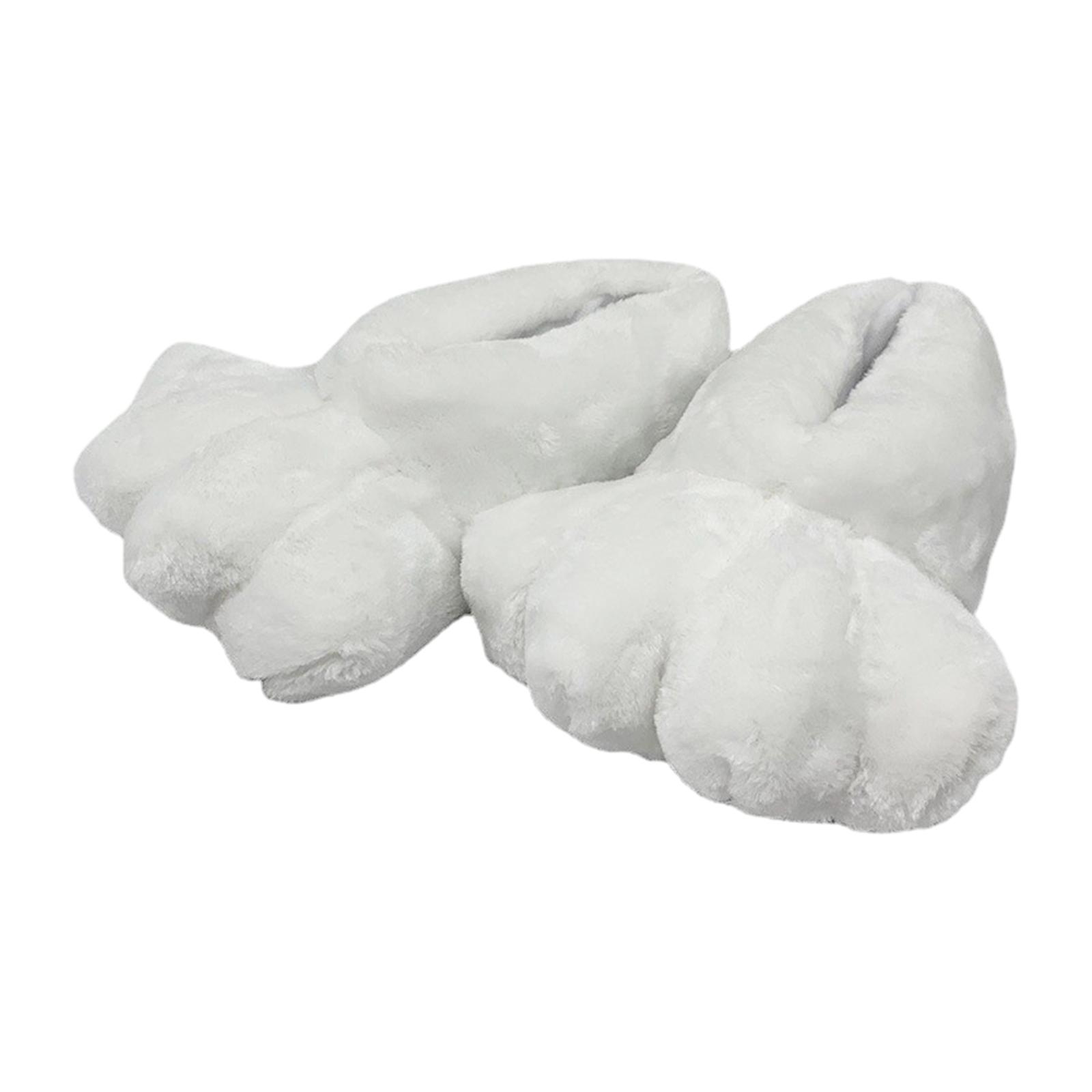 Paws Slippers White