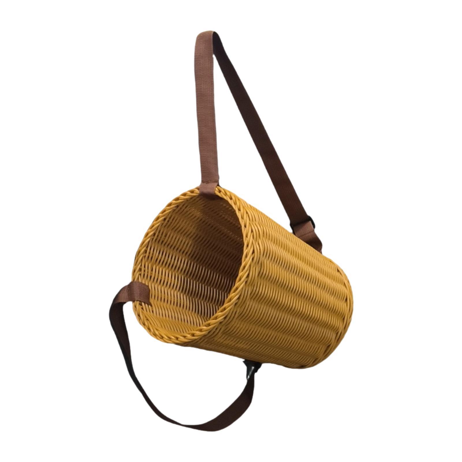 Handwoven Fruit Basket Backpack