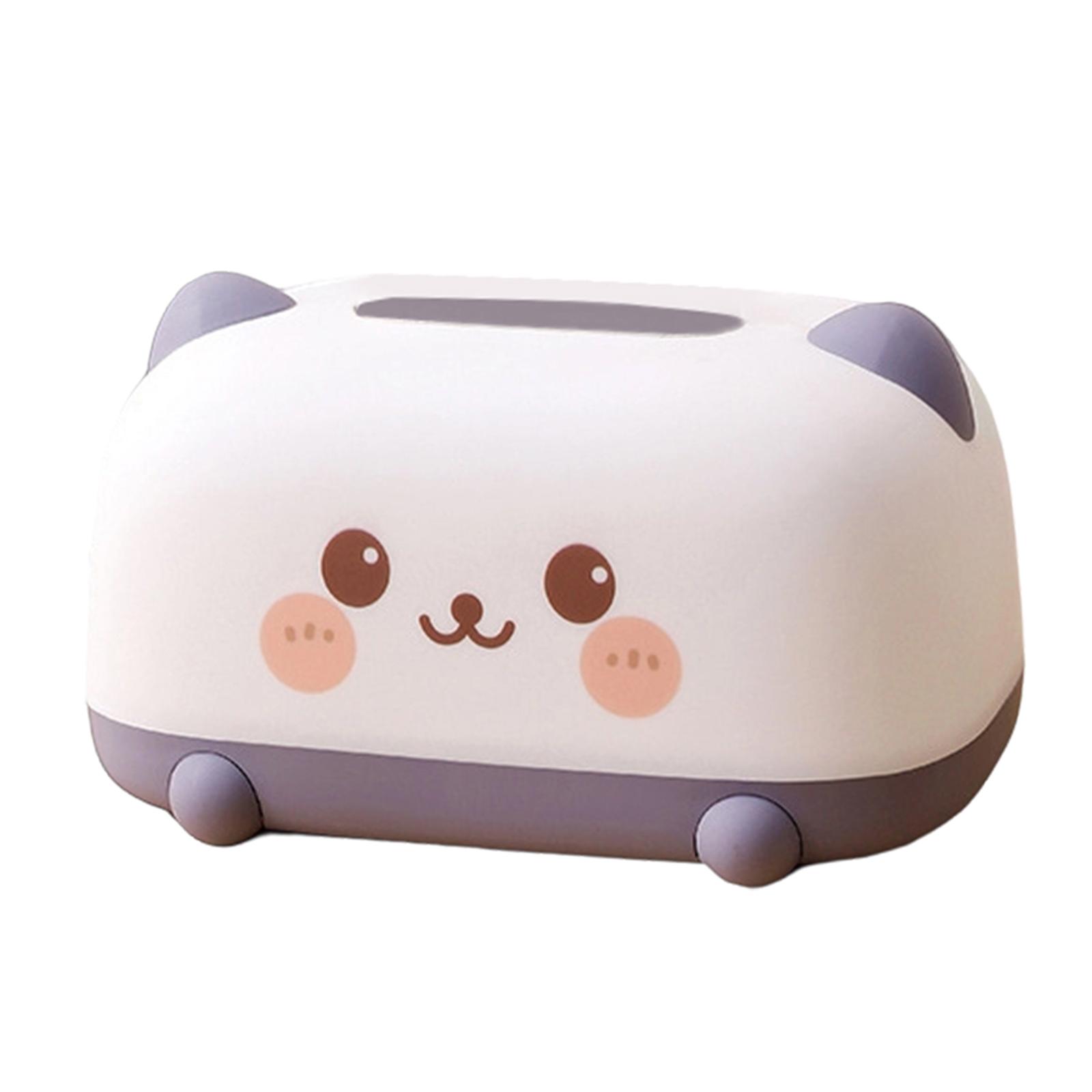Cartoon Tissue Box Purple