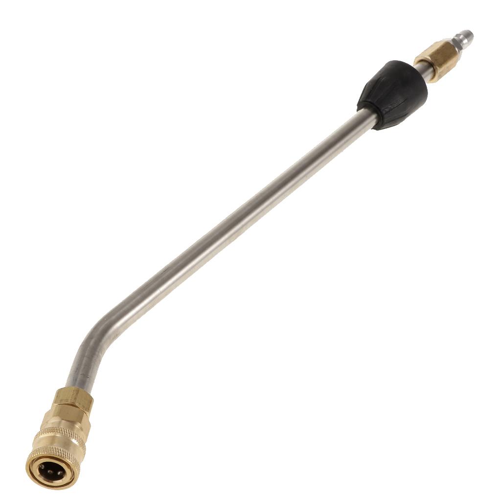 High-Pressure Washer Extension Wand 40cm curved rod - plug