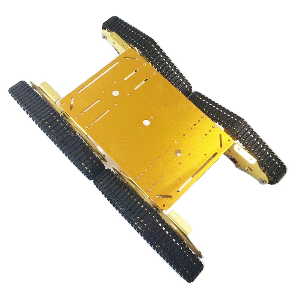 Piattaforma di controllo remoto chassis 4-Drive Smart Tank + 4 motori CC per Piattaforma di controllo remoto chassis 4-Drive Smart Tank + 4 motori CC per popolare