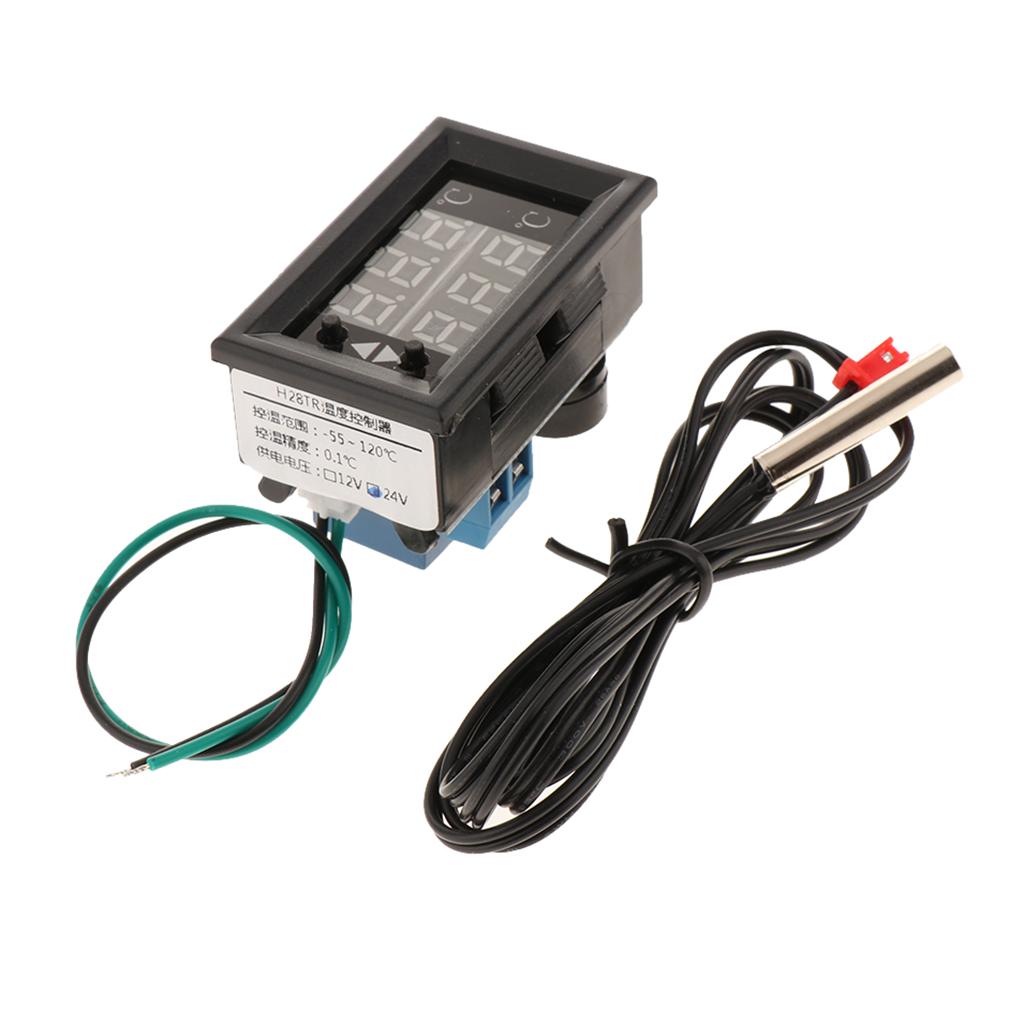 H28TR Electrical Temperature Controller LED Display Smart switch H28TR DC24