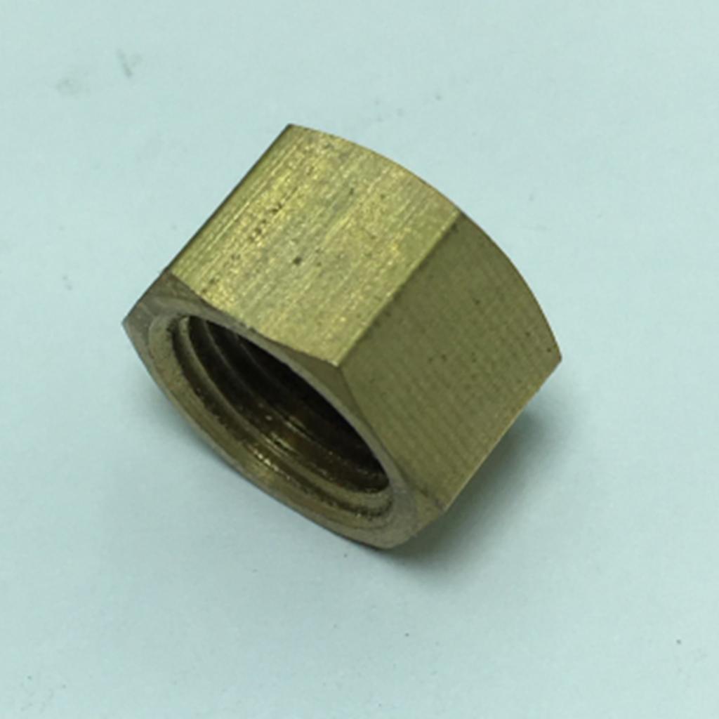 Brass Female Water Pipes Plumbing Adapters Accessories 9.5mm