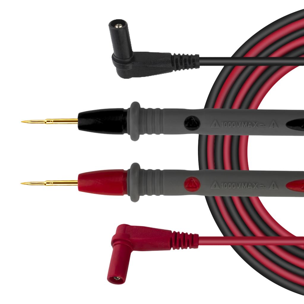 1Pc 20A Sharp Needle Probe Silicone Multimeter Test Lead Silicone Cable Wire