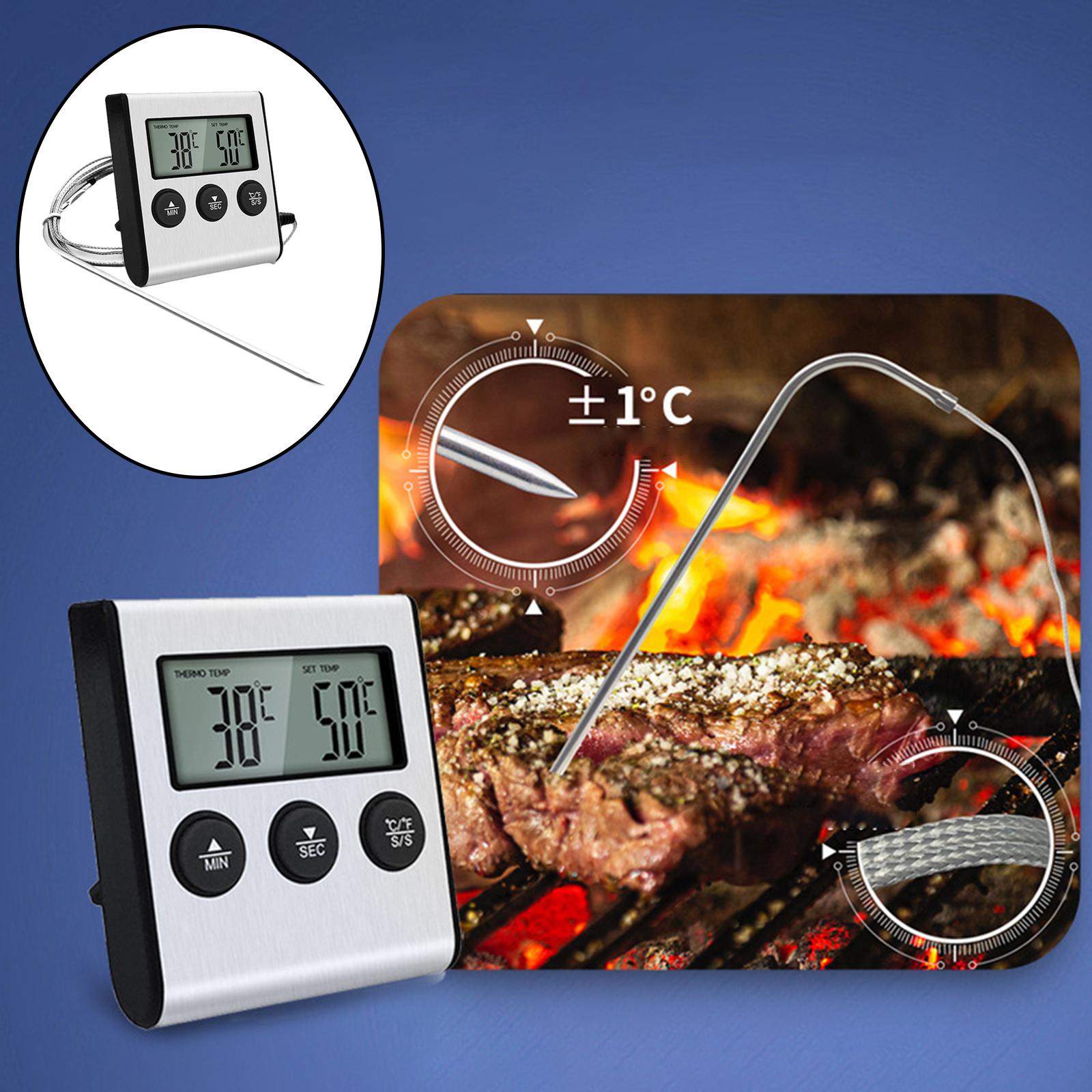 Protable Instant Read Meat Thermometer Electronic Kitchen Food Thermometer