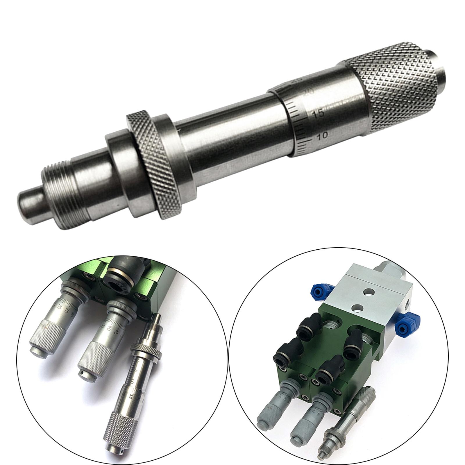 Micrometer Head Measure Tool 0-13mm Fixtures Equipment Adjustable Micrometer