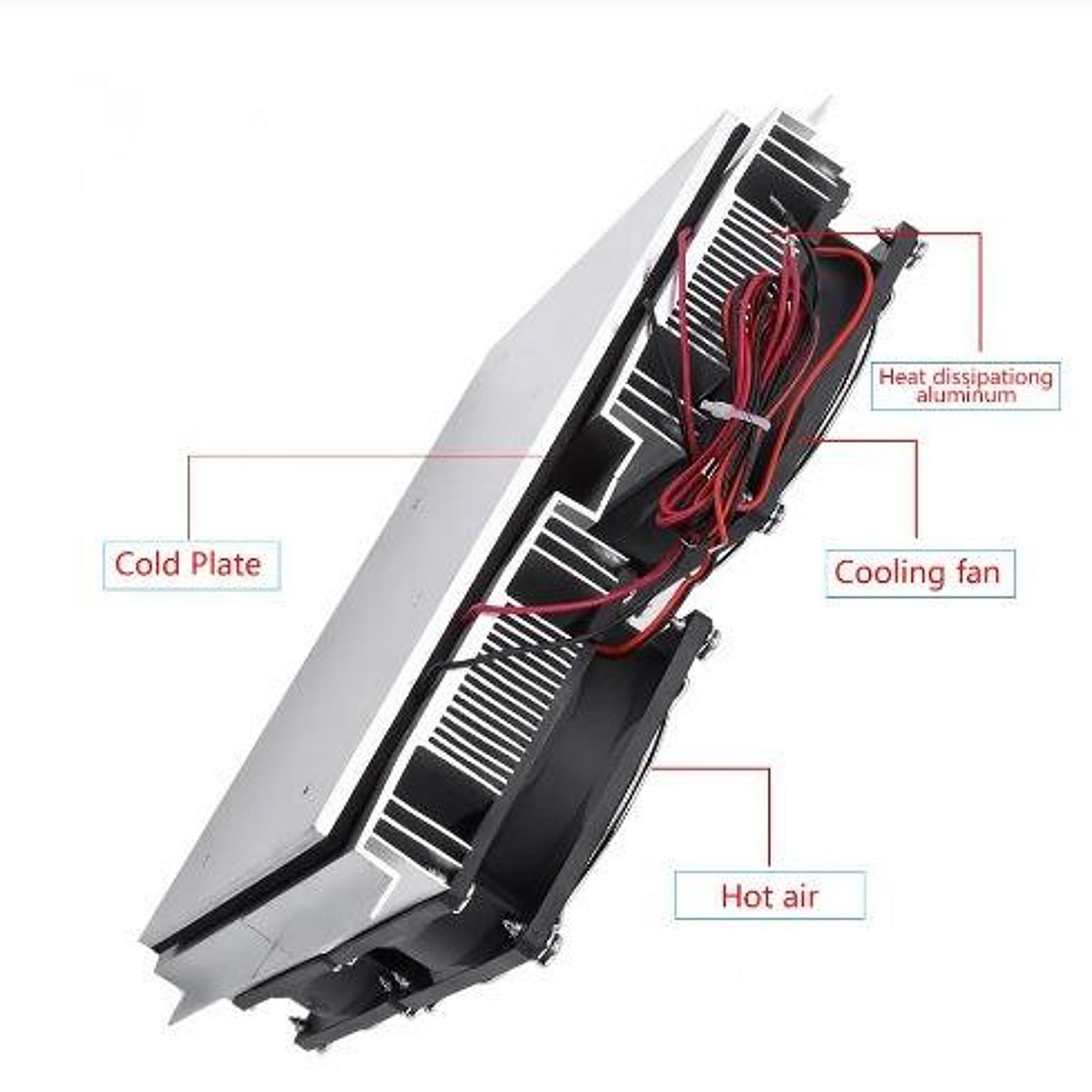 Semiconductor Refrigeration Cooling System with Fan Semiconductor Cool Plate