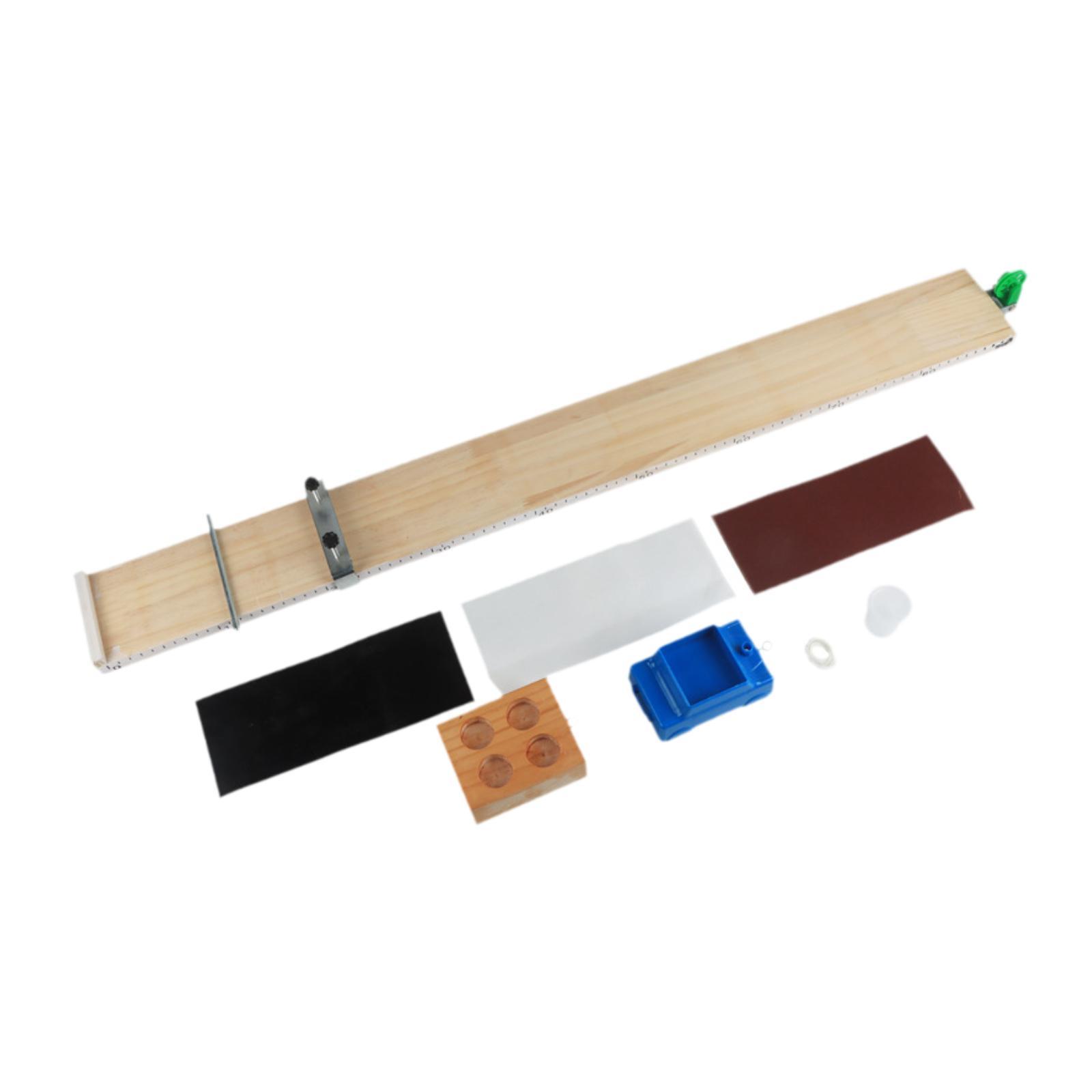 Inclined Plane Car Pulley Board Kit Accessory for Students Physics Education