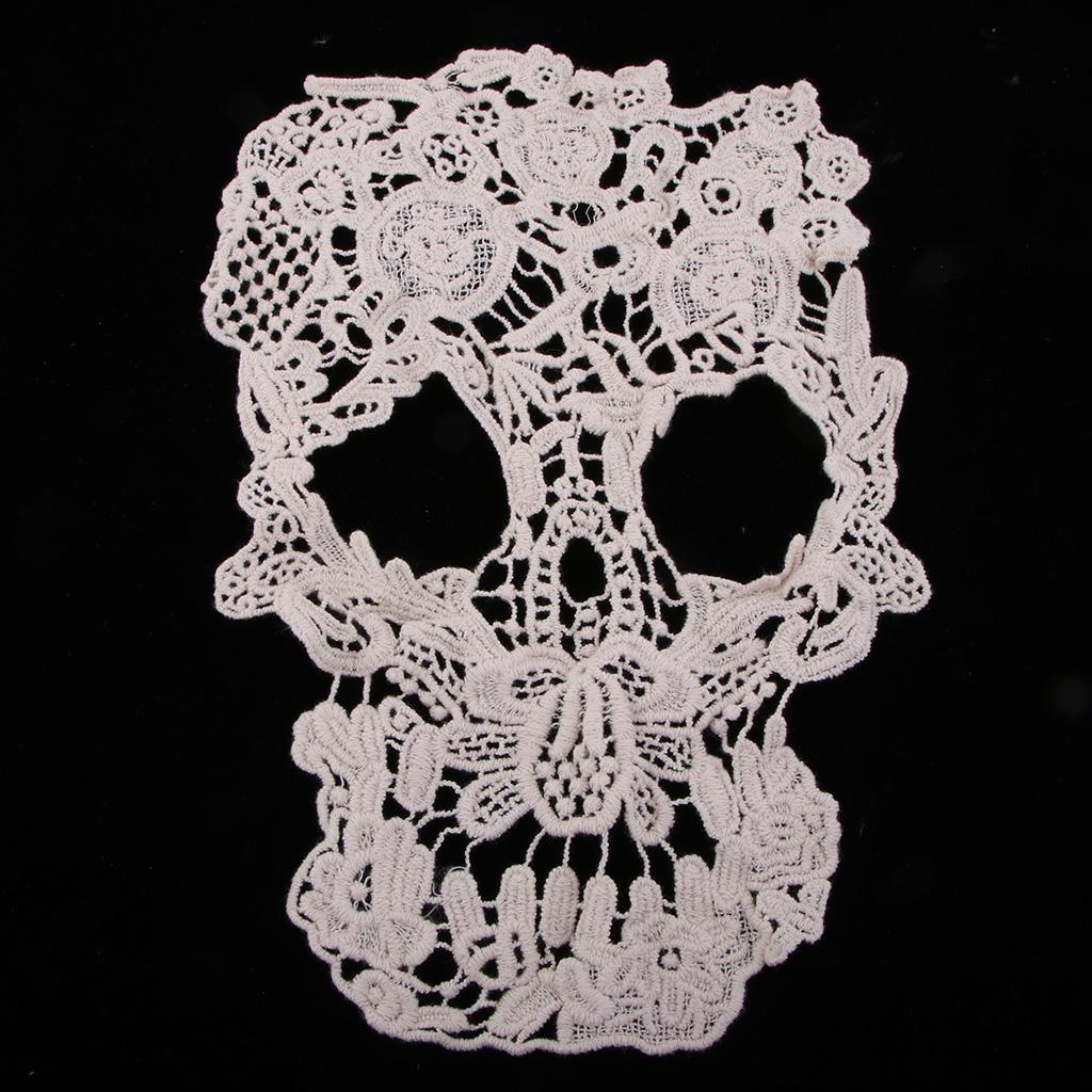 Cotton Skull Patches