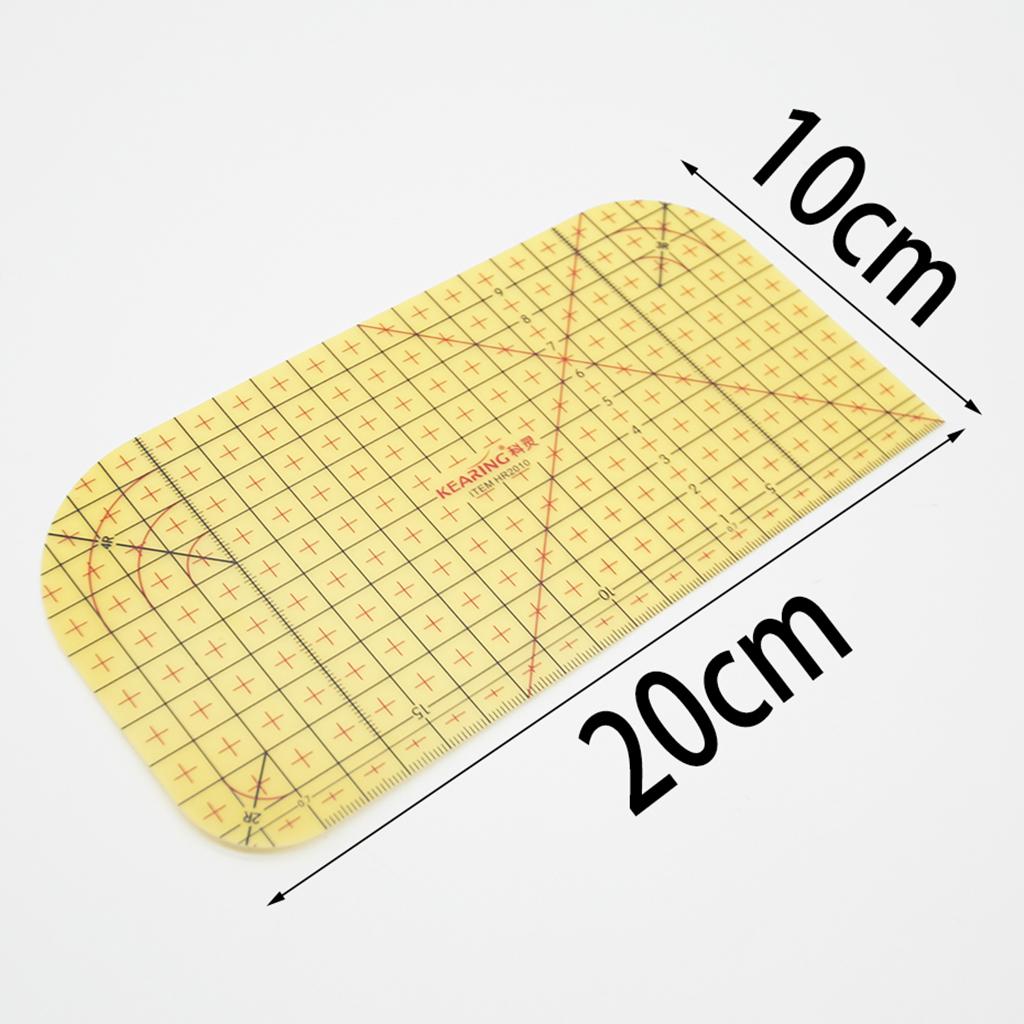 DIY Patchwork Hot Ironing Control Ruler Sewing Tools Knitting Accessories