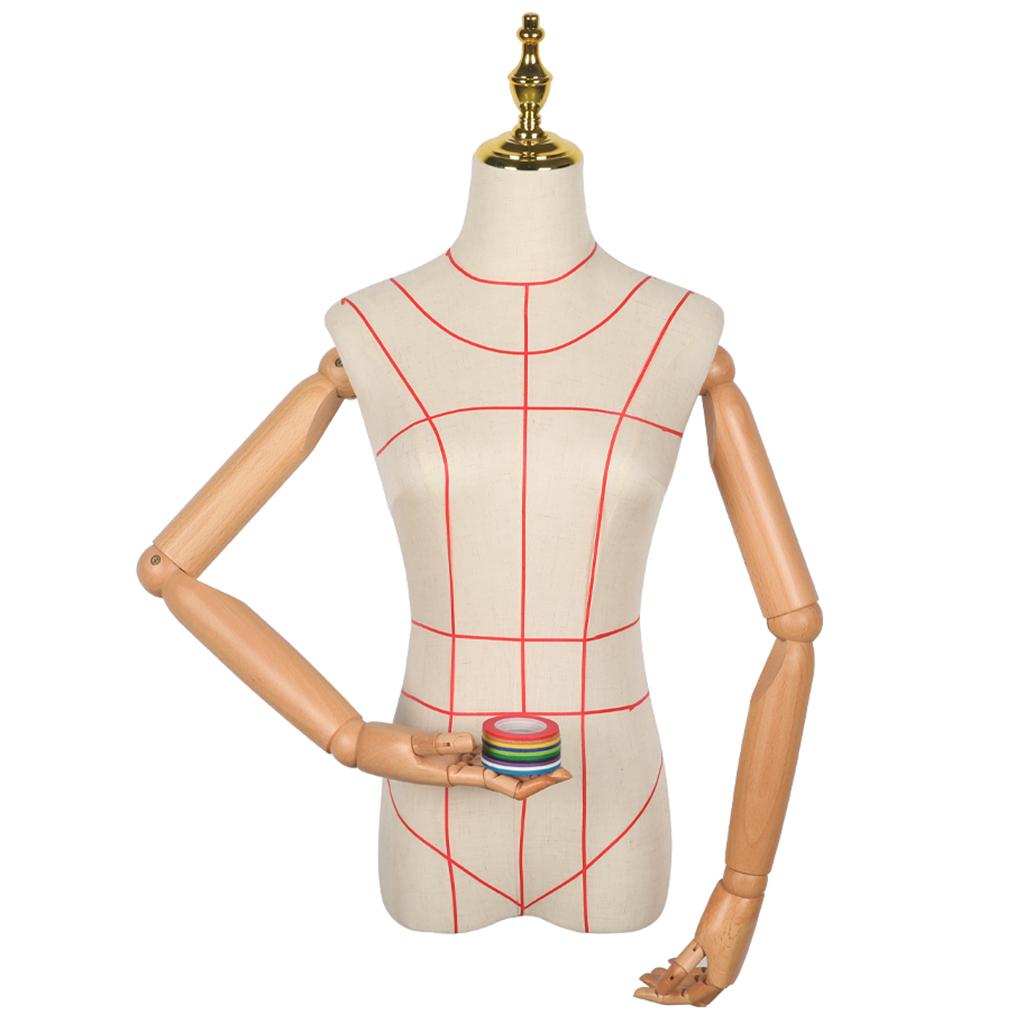 30x Draping Tape Self-Adhesive Mannequin Masking Tape  Dress Form 