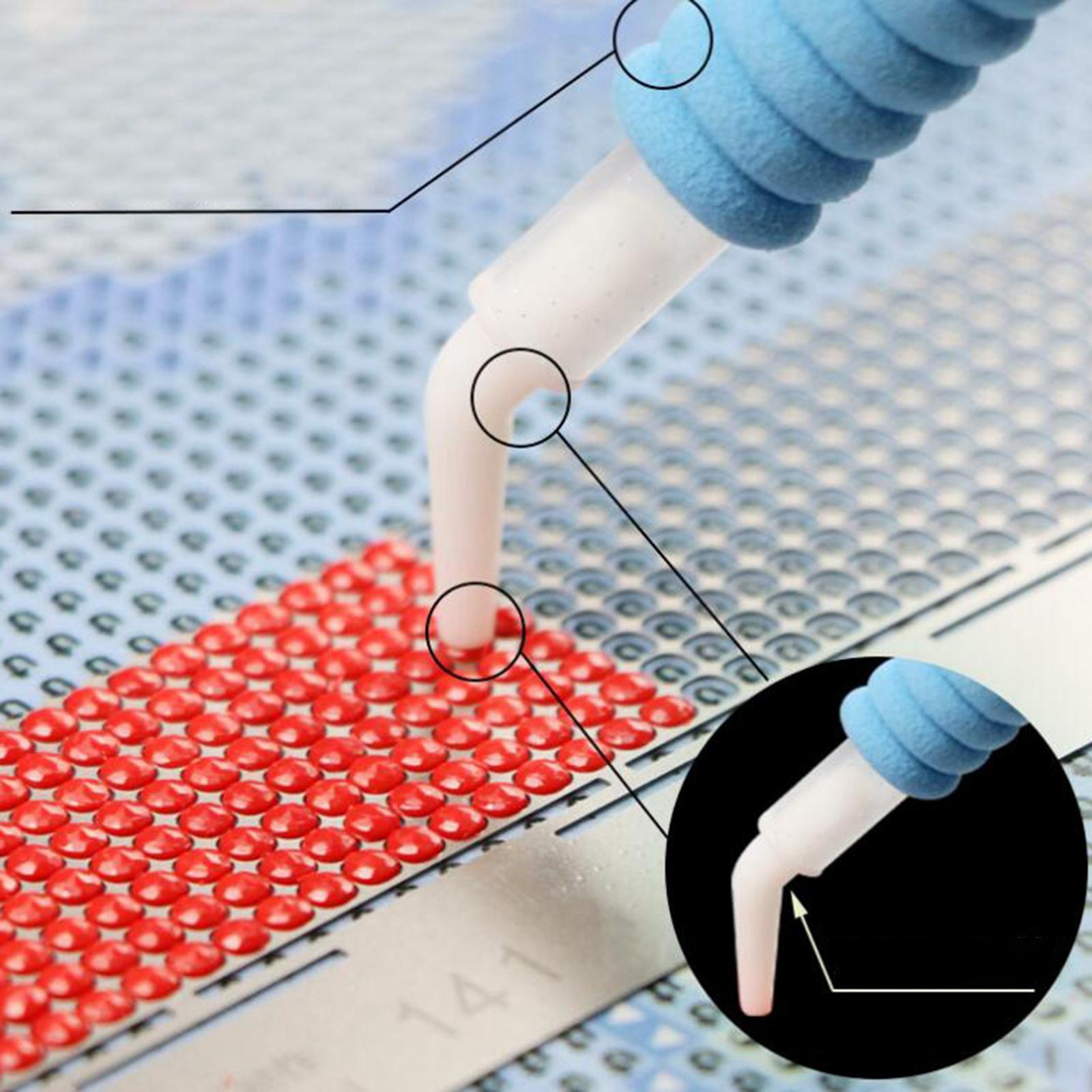 DIY Diamond Painting Tray Holder Drill Pens Tool Accessories Recycle Pen