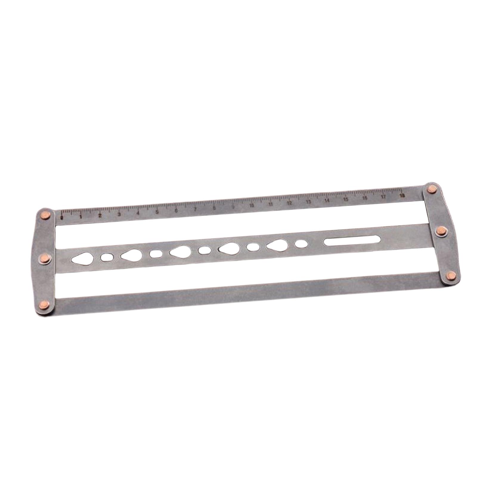 Leather Belt Punch Ruler