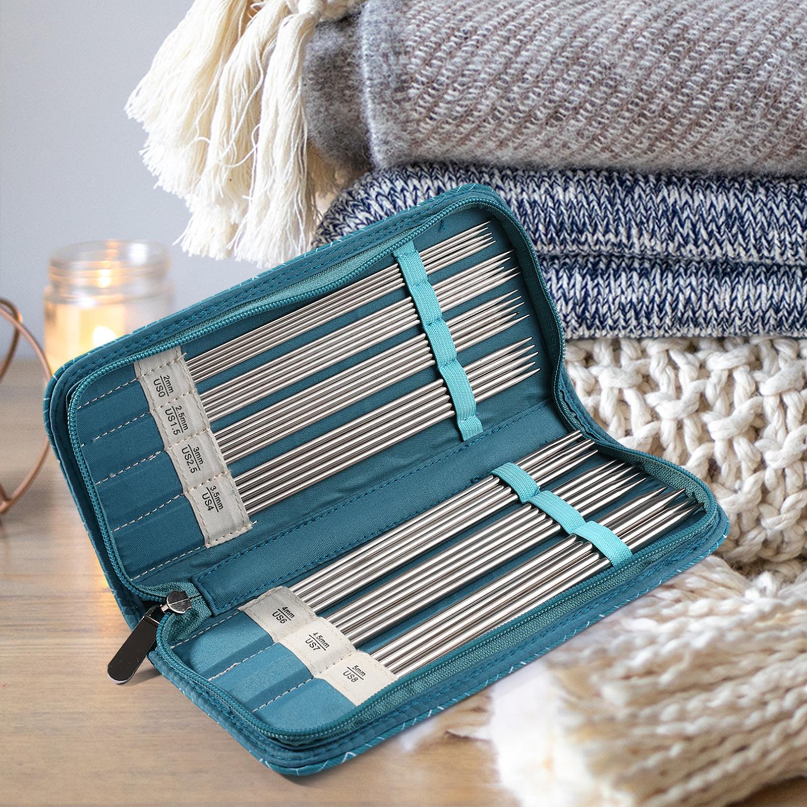 Crochet Hooks Knitting Bag Multipurpose Knitting Needle Case Pouch Organizer