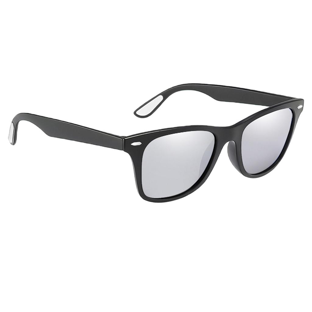 Sports Men Polarized Sunglasses Outdoor Eye Care Windshield Sunglass Silver