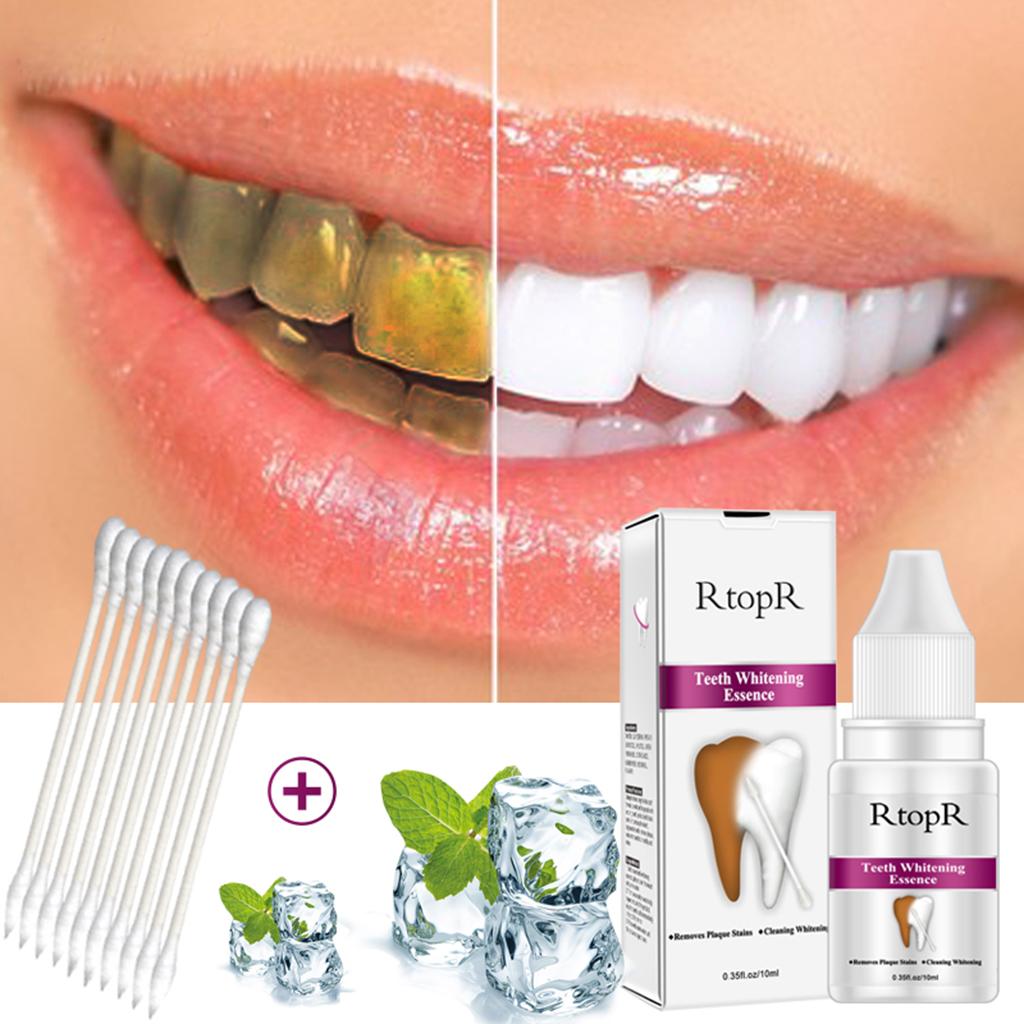 10ml Tooth Whitening Essence Effectively Remove Plaque Oral Hygiene Tools