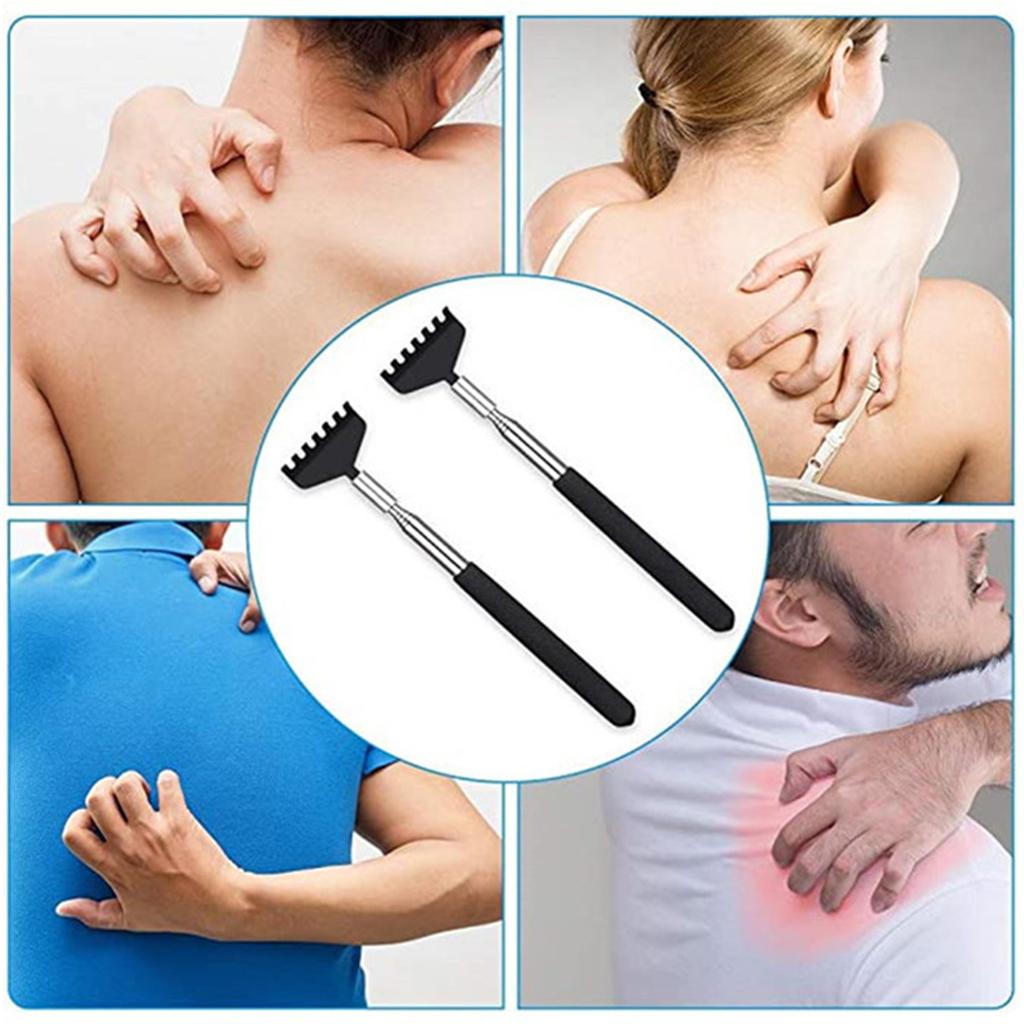 Extendable Back Scratcher Massager Men Women Travel Office Home Itch Relief