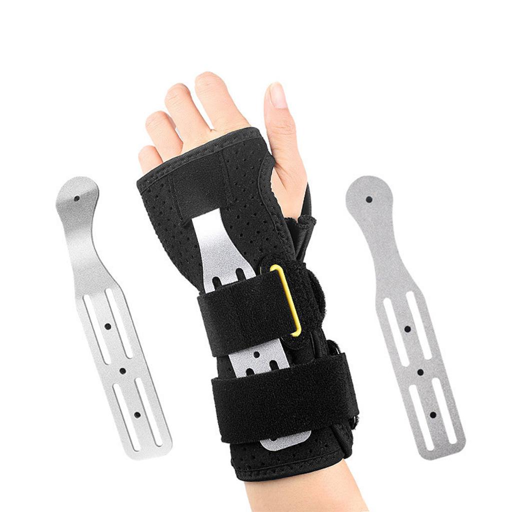 Carpal Tunnel Wrist Brace Support Adjustable for Forearm Sprain Men M Left