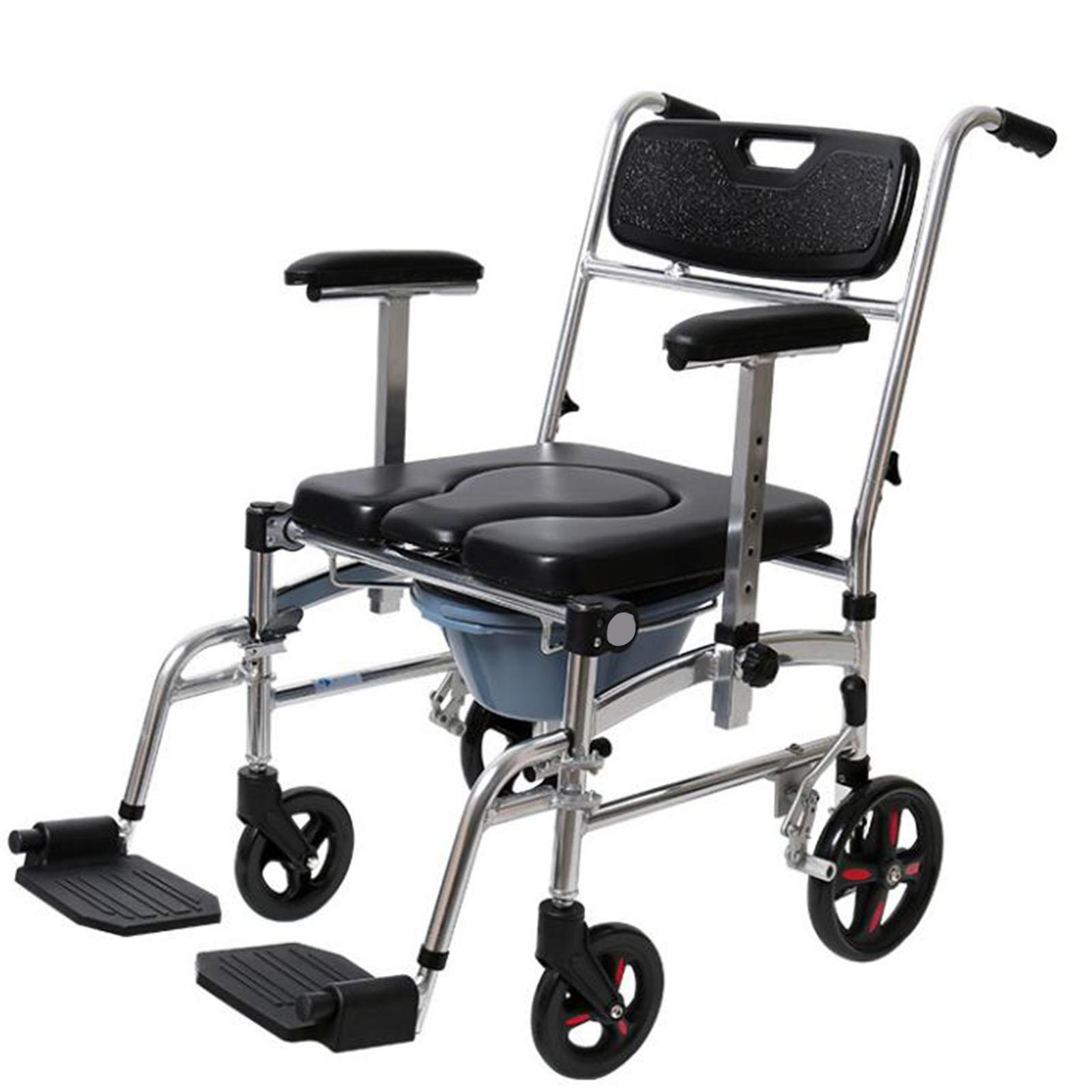 PVC Commode Seat Cushion Removable Soft Toilet Cushion for Wheelchair Chair