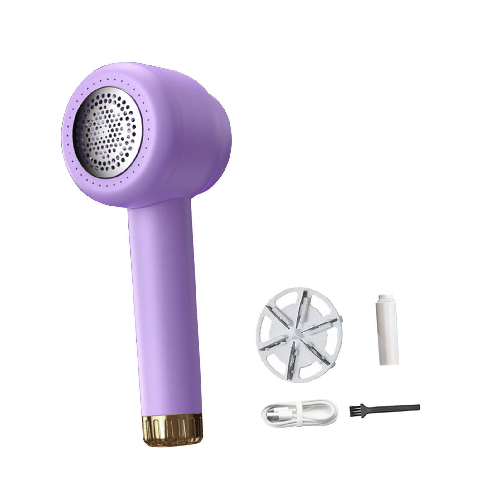 Sweater Shaver Multiuse Reusable Linting Shaver Linting Brush Fabric Remover Purple