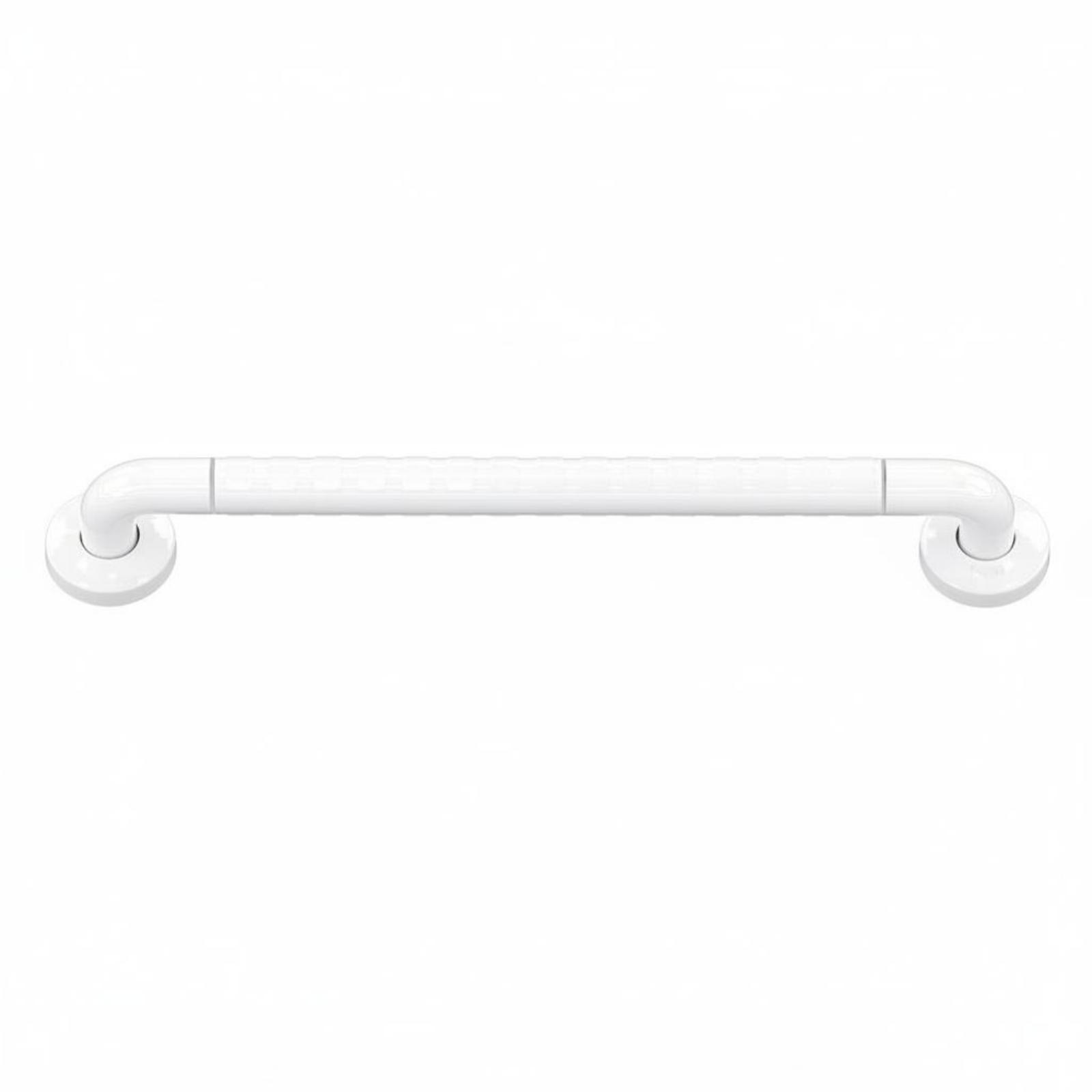 Lavatory Grab Bar Stainless Steel Surface-Attached Handrail Sturdy Elderly Support Rail for Women People, Hospital, Shower White Upgraded 60CM