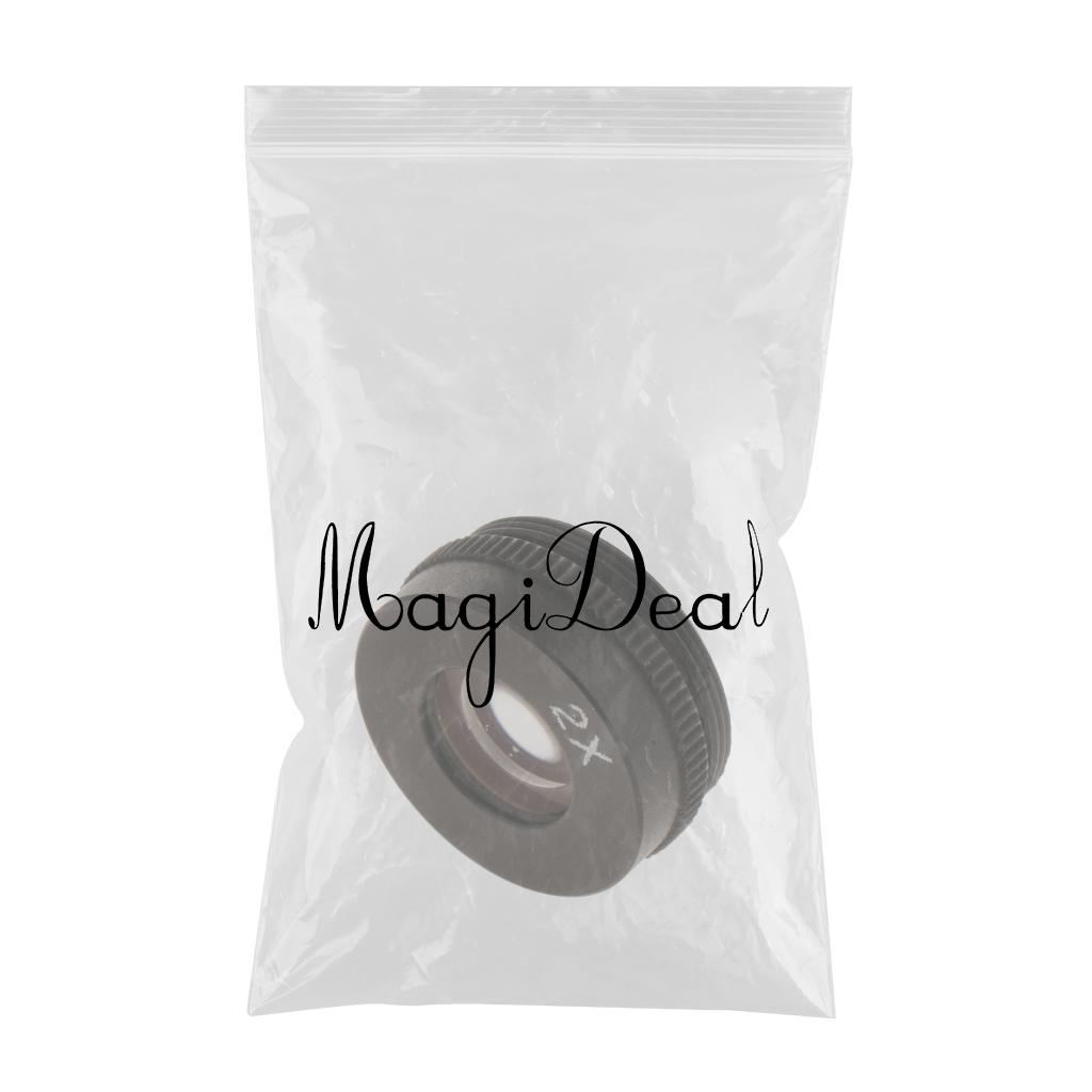 2X Aux Objective Barlow Lens for Stereo Microscope - 800X Magnification