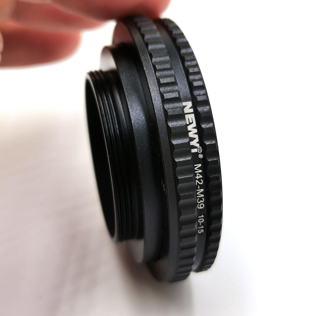M42-M39 10mm-15mm Macro Focusing Lens Screw Mount Adapter Professional Parts