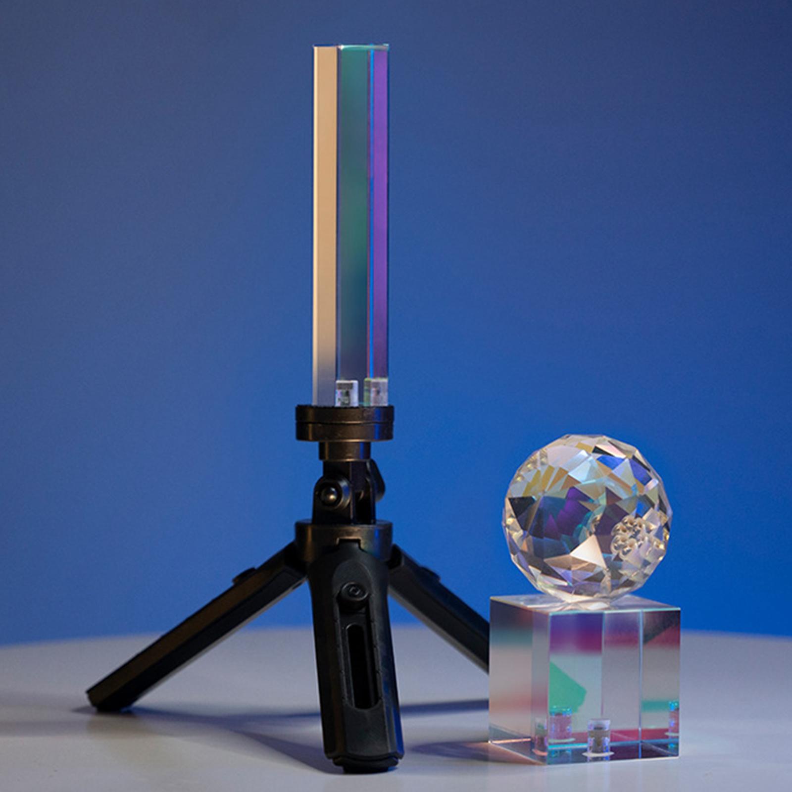 Crystal Photography 1/4 Screw Glass Block for accessories Round