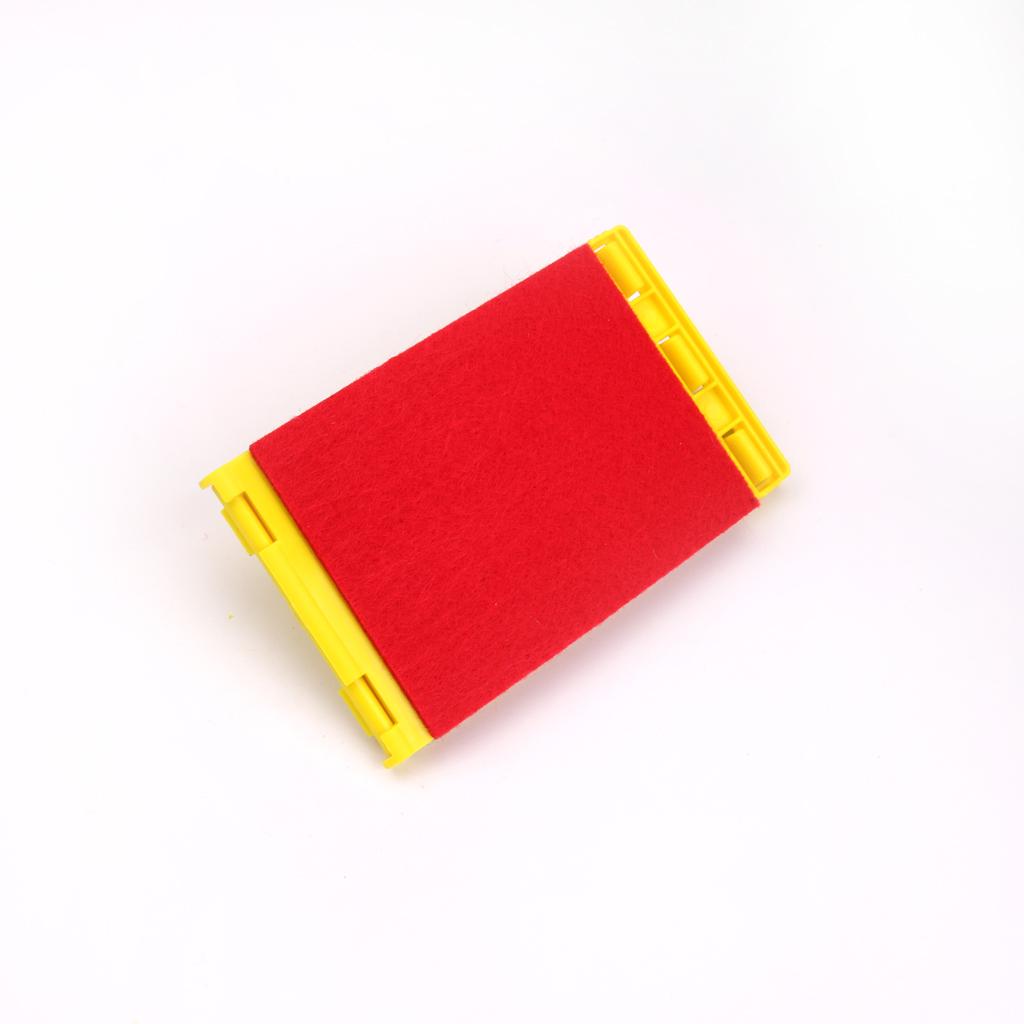 1 Piece Guitar String Cleaner Clean Cloth Scrubber for Stringed Instrument