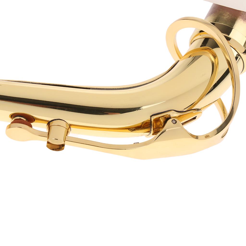 2pcs Brass Sax Neck for Eb Alto Saxophone Parts