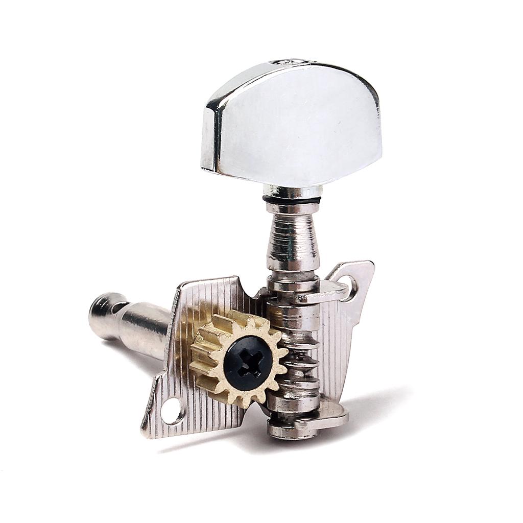 2R+2L Guitar Ukulele Tuning Pegs Button Strings Tuning Tuners Heads Parts