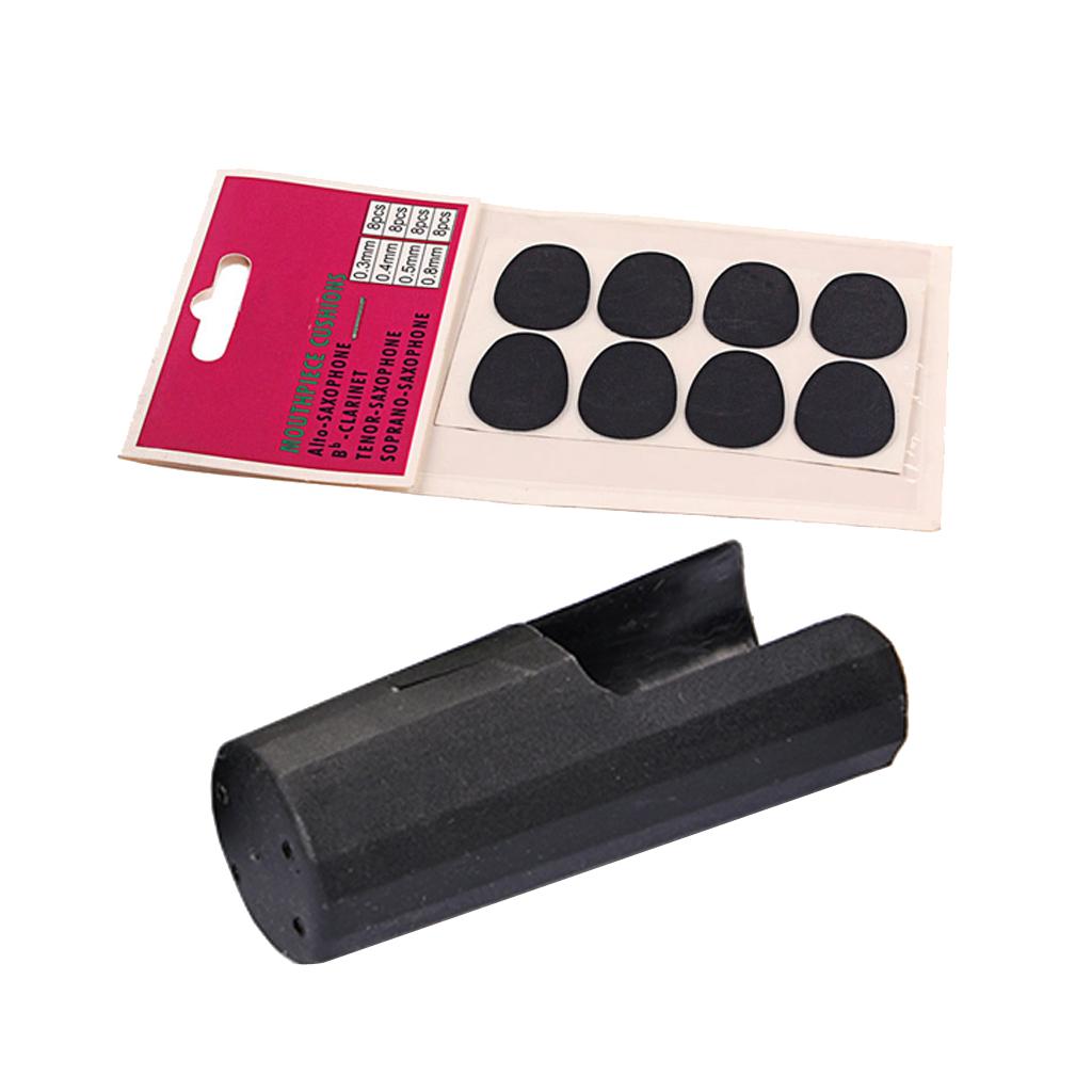 Alto Saxophone Mouthpiece Set Tooth Pads Sax Cap