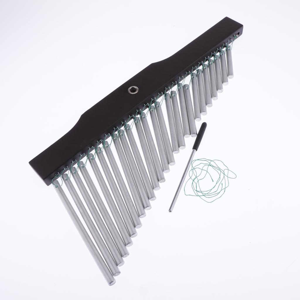 25 Tone Bar Chimes Single-row Wind Chime Musical Percussion Instrument