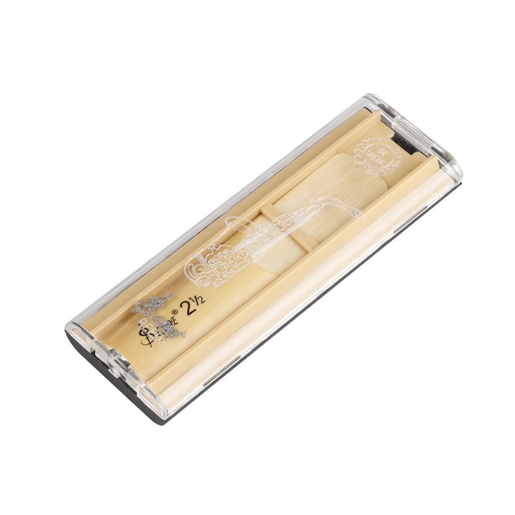 3xSax Reeds Storage Container Waterproof Musical Instrument Parts Accessories