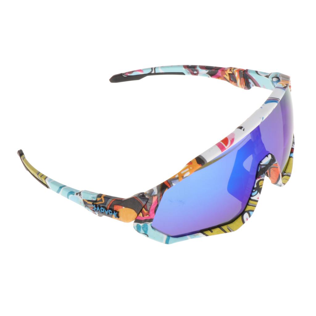 Bike Professional Polarized Cycling Glasses Sports Sunglasses UV400 Style1